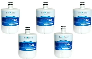 5-Pack BCF90 Fits LG LT500P 5231JA2002A ADQ72910907 Refrigerator Water Filter - Picture 1 of 8