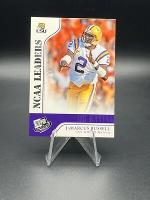 2007 Press Pass - NCAA Leaders Blue Reflectors #52 JaMarcus Russell (RC) - Image 1 of 2