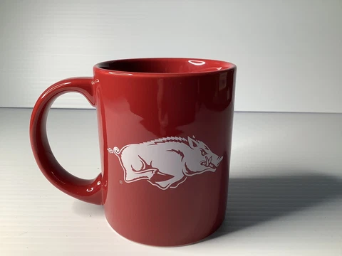 Arkansas Razorbacks Licensed Red Coffee Mug Collegiale Boelter Brands Cover