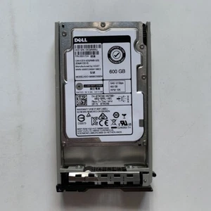 TRCN6 Dell 600GB 15K SAS 2.5" 12Gbs HDD Hard Drive HUC156060CSS204 0TRCN6 W/Tray - Picture 1 of 7
