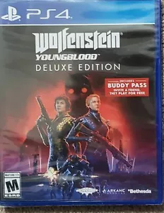 Wolfenstein: Youngblood - PlayStation 4 PS4 Deluxe Edition New! - Picture 1 of 1
