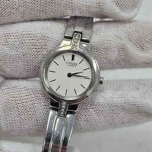 Citizen 5920-S068142 Quarz Edelstahl Damenuhr neue Batterie - Bild 1 von 8