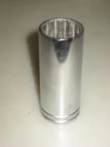 NUEVO 1/2" UNIDAD 1" ZÓCALO PROFUNDO, 12-pt, EE. UU., CROMO PULIDO, BLACKHAWK 40332 - Imagen 1 de 1