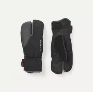 SealSkinz Barwick Waterproof Extreme Cold Weather Cycle Split Finger Gloves XL - Picture 1 of 3