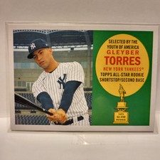 Gleyber Torres 2020 Topps Archives 1960 Baseball card #60AR-GT New York Yankees