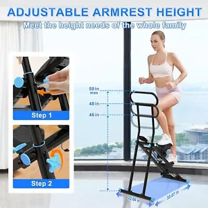 Stair Stepper for Home Gym, Vertical Climber Cardio & Full Body Exercise Machine - Picture 1 of 6