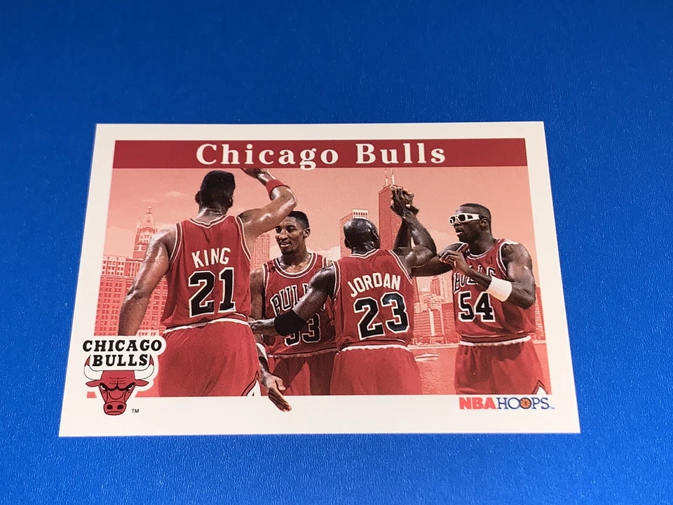 Tarjeta de baloncesto 1992-93 Hoops Chicago Bulls #269 Michael Jordan Set Break. Foto 1 de 1