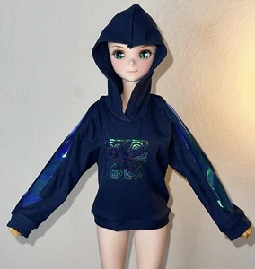 Smart Doll Avatar: The Last Airbender Element Symbole Navy Colored Anime Hoodie. - Bild 1 von 14
