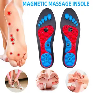 Magnetic Acupressure Massage Insoles treating Plantar Fasciitis Magnetic Insoles - Picture 1 of 19