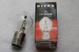 VESPA SCHEINWERFER BIRNE 12 V 25 25 W Ba20d Px Rally Primavera Sprint PK GS V 50 - Bild 1 von 1