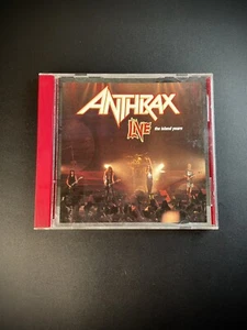 Anthrax Live The Island Years CD 1994 - Picture 1 of 3