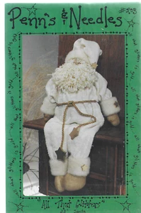 Craft Pattern #203-Penn's & Needles-All That Glitter's-SANTA - Picture 1 of 1