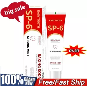 SP-6 Probiotics Bright White Toothpaste,Fresh Breath,Super Probiotic-6一 - Picture 1 of 11