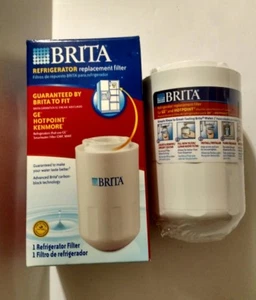 BRITA GERF-100 Refrigerator Replacement Water Filter GE, Hotpoint, Kenmore NEW - Picture 1 of 5