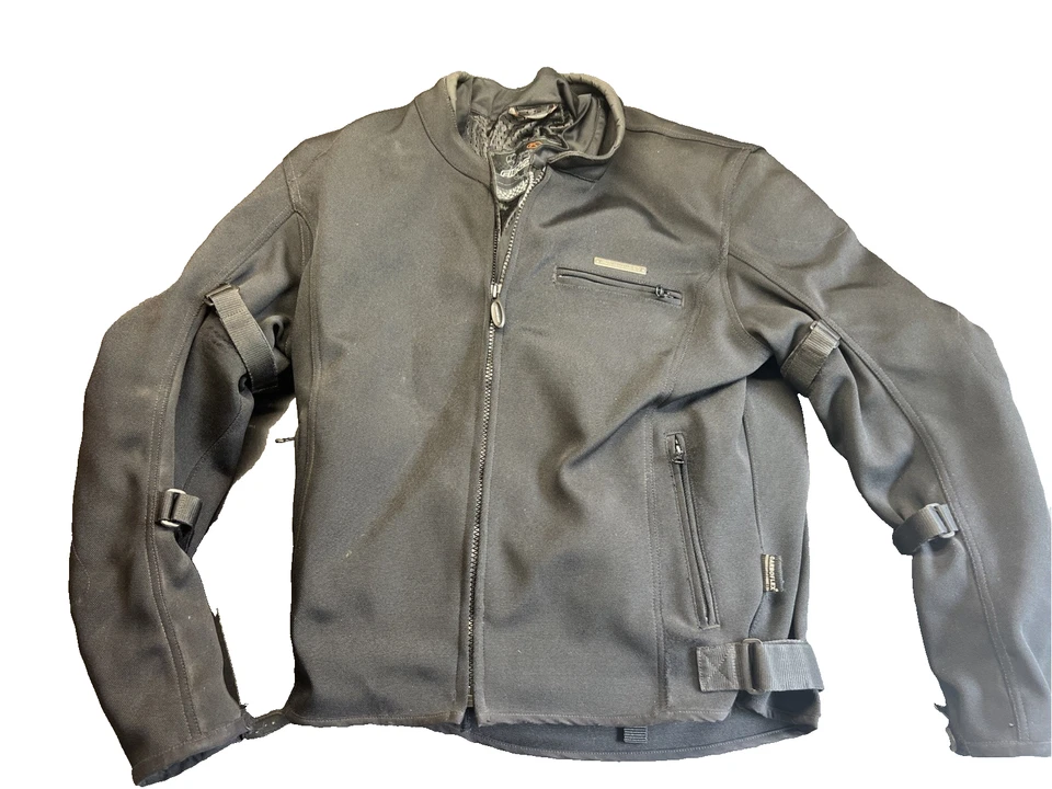 Fieldsheer Motorcycle  Carboflex  Armor  Jacket  Size Mens XL Black Padded  - Image 1 of 4