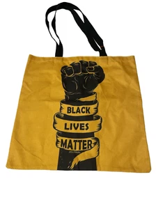 BLM Black Lives Matter Tote Bag 2 Sided - Picture 1 of 2
