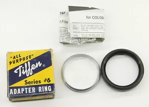 Tiffen - Adapter Ring/Filter Holder #604 58mm Series 6 w/ Box - USED - W435 - Picture 1 of 3