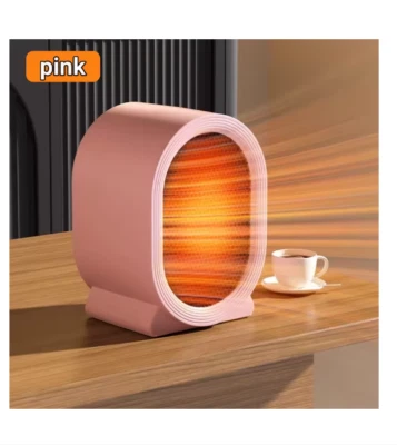 Calentador de espacio eléctrico portátil de escritorio, calor rápido, 2 velocidades, ventilador de ahorro de energía Foto 1 de 4