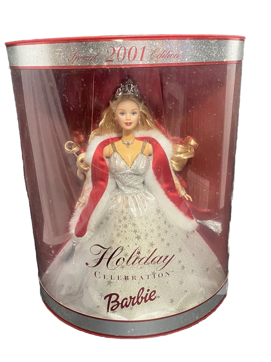 Holiday Barbie 2001 Year Manufactured Barbie Dolls & Doll Playsets