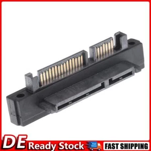 Adaptateur port SATA mâle vers femelle 90 degrés 22 broches pour SSD SATA HDD (droite) FR - Photo 1/8