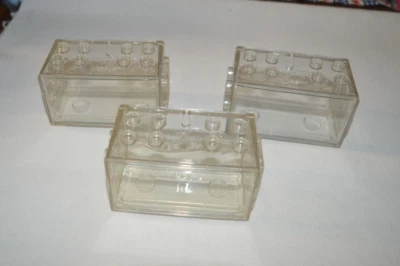 HOT WHEELS - CONNECT CARS - TRES FUNDAS DE PLÁSTICO ACRÍLICO Foto 1 de 2