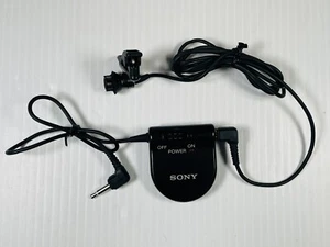 Sony ECM-T140 Tie Pin Microphone Electret Condenser Mic Mini Clip Holder Vintage - Picture 1 of 5