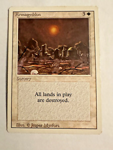 Armageddon - Revised - Magic The Gathering Card - MTG