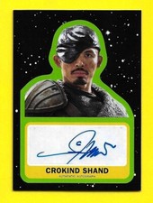 2017 Topps Star Wars Journey to The Last Jedi Autograph Cecep Arif Rahman