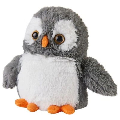 Warmies Large Microwavable Plush Grey Owl Hot Or Cold Lavender Scented