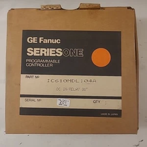 New GE Fanuc IC610MDL104A DC IN/Relay Out 8 Circuits 30Day Warranty Fast Ship - Picture 1 of 7