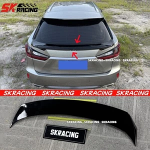 Glossy Black Rear Middle Wing Spoiler Lip Bodykit For 2016-2022 Lexus RX350 450h - Picture 1 of 20