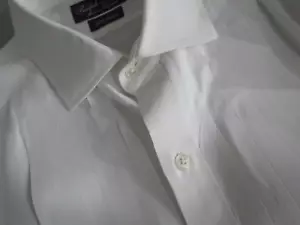 Ralph Lauren purple label England French cuff white Tuxedo dress shirt 16 1/2 35 - Picture 1 of 10