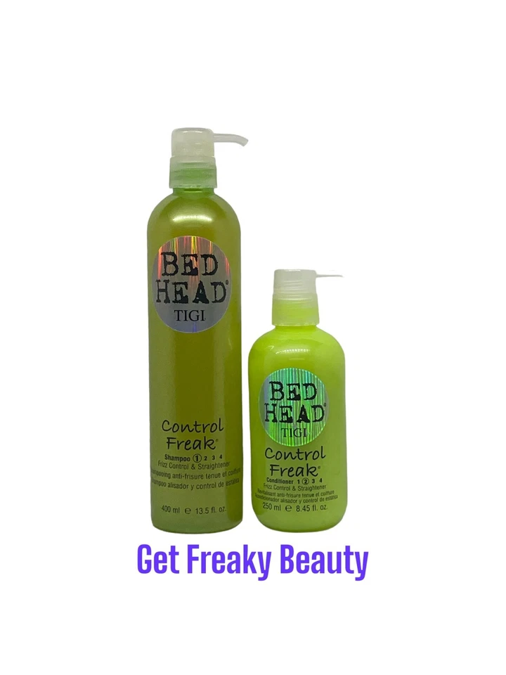 13.5 盎司 Tigi Bed Head Control Freak 洗发水和护发素。 双色 毛躁控制。 — 第 1/1 张图片