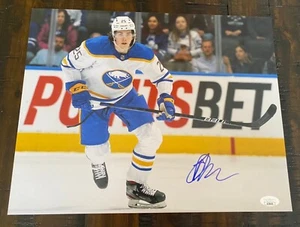 OWEN POWER SIGNED AUTOGRAPH BUFFALO SABRES 11X14 JSA COA PROOF - Picture 1 of 5