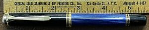 Pelikan M800 Fountain Pen Blue Stripes-18k Nib
