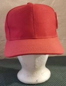 Vintage Kudzu Mütze Kappe rot Größe 7 1/4" tailliert - Bild 1 von 6