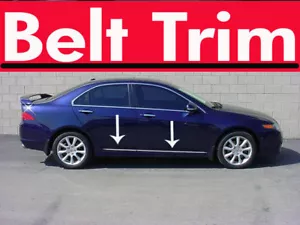 For TSX CHROME SIDE BELT TRIM DOOR MOLDING 2004 2005 2006 2007 2008 - Bild 1 von 1