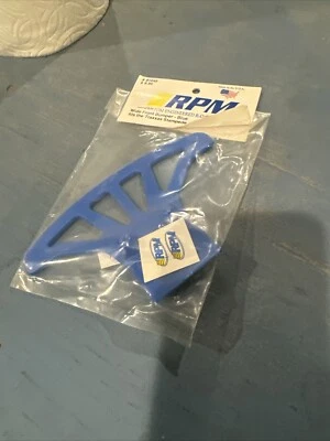 RPM 81045 Wide Front Bumper, Blue: STAMPEDE 4X4 / RUSTLER 4X4 HH - Image 1 of 4