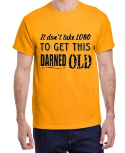 Funny T-shirt Birthday Aging Retired Retirement Gifts Mens Graphic Tees - Picture 1 of 1