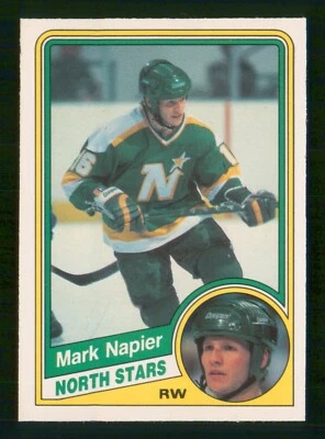 MARK NAPIER 1984-85 O-PEE-CHEE 84-85 NO 105 NRMINT+          7999 - Image 1 of 2