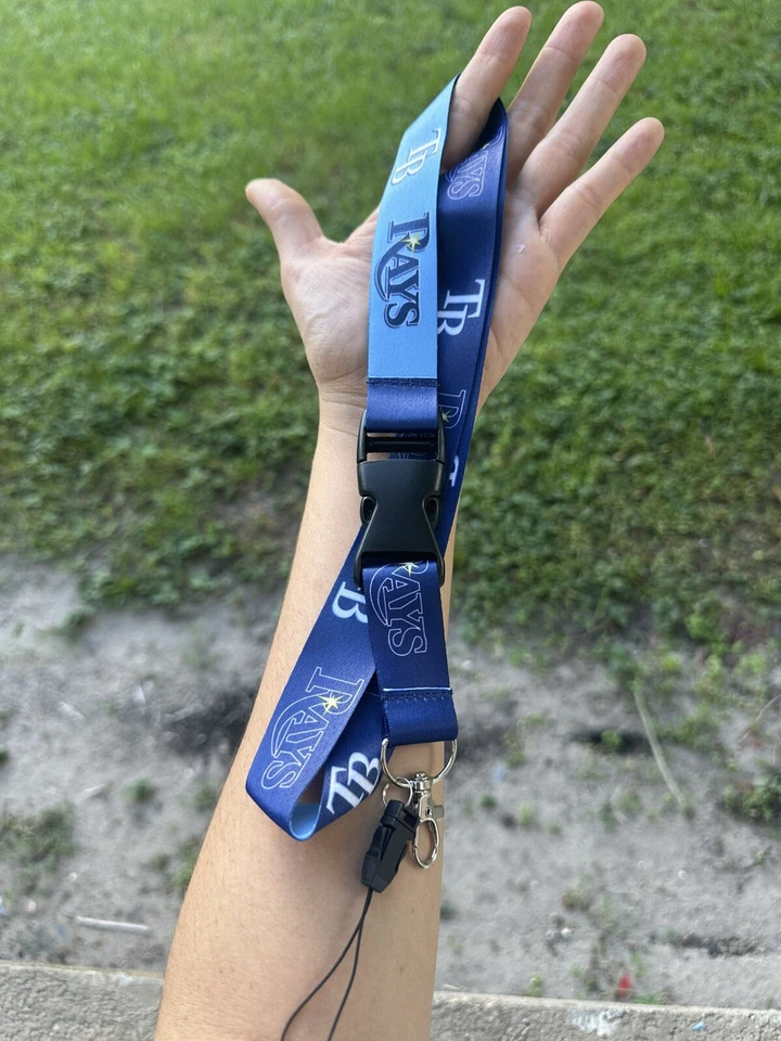 Tampa Bay Rays Lanyard 22" Llavero de liberación rápida y seguridad Breakaway Foto 1 de 1