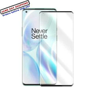 High Definition 9H Tempered Glass Screen Protector Flim for Verizon OnePlus 8 UW - Picture 1 of 1