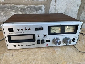 Panasonic RS-808 Vintage 8 Track Tape Deck Player Recorder Made In Japan AS IS - Picture 1 of 10