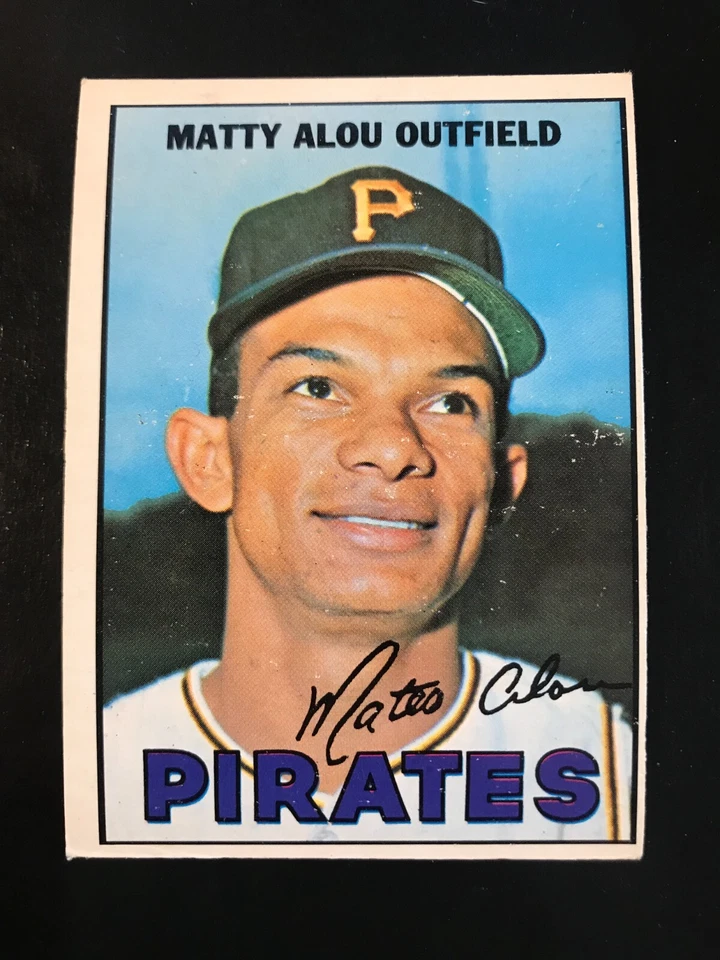1967 OPC Béisbol Matty Alou #10 - Piratas de Pittsburgh - Nuevo como nuevo Foto 1 de 2