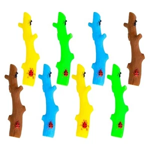 Pet Dog Quality Squeaky Chew Throw Fun Squeaker Puppy Teeth Play Stick Fetch Toy - Picture 1 of 8