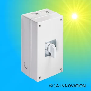Kraus & Naimer Netz-Umschalter Aufputz 63A 4-pol Notstrom EPS KA63B.T904.KL70.F4 - Bild 1 von 1