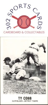 1986 Conlon World Wide Sports Series 1 #6 Ty Cobb - Image 1 of 2