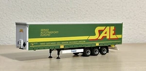 SAE Fercam corona tende rimorchio autocostruzione Herpa Intermodal Roco, versione 1 - Foto 1 di 5