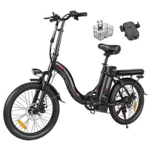 E Mountainbike Herren Elektrofahrrad 20 Zoll Ebike mit 36V 12AH Akku E-Bike - Bild 1 von 23