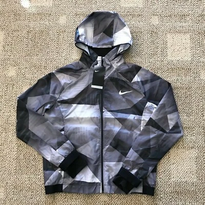 Nike куртка дождя пальто с капюшоном водоотталкивающий работает 929119 $150 женщин средний - Изображение 1 из 4